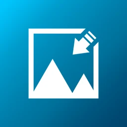 Symbol von Foto Resizer - Größe ändern